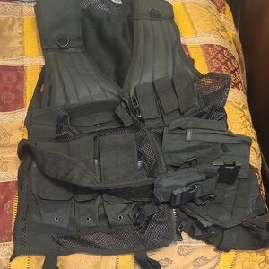 Tactical Black Vest